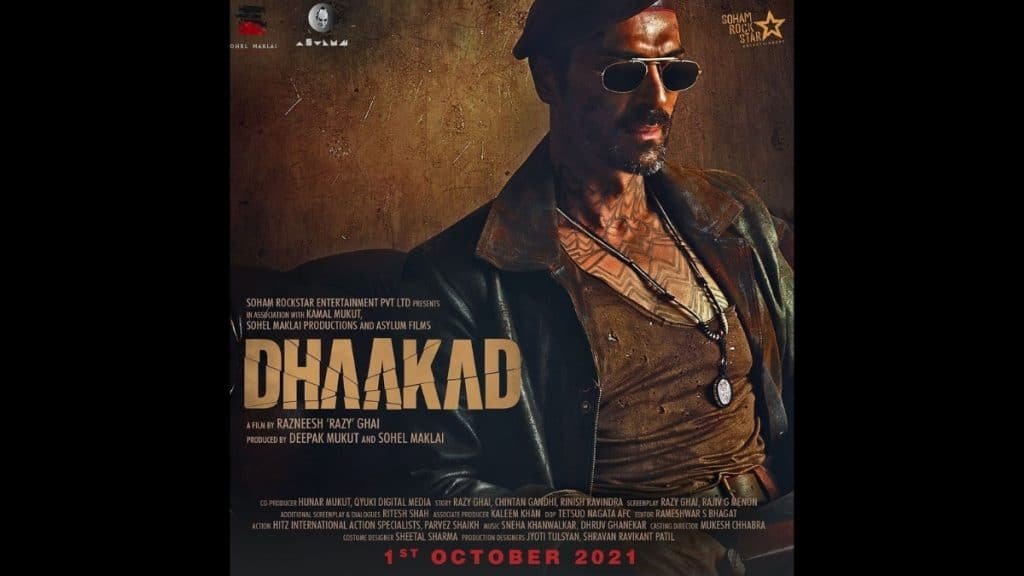 Arjun Rampal disclose his first look from Dhaakad - Trendy Bash